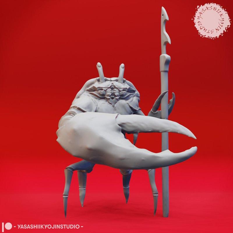 Crabfolk Harpoon - Tabletop Miniature