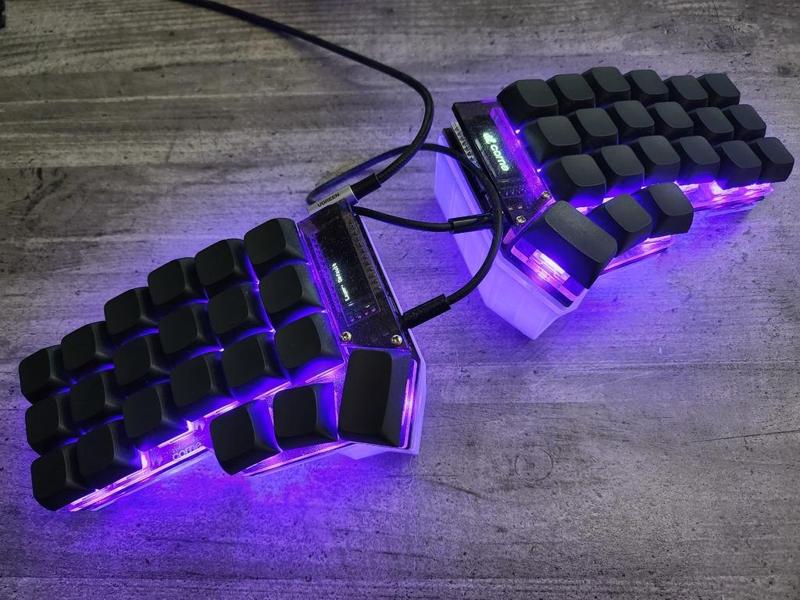 Corne (crkbd) tenting kit