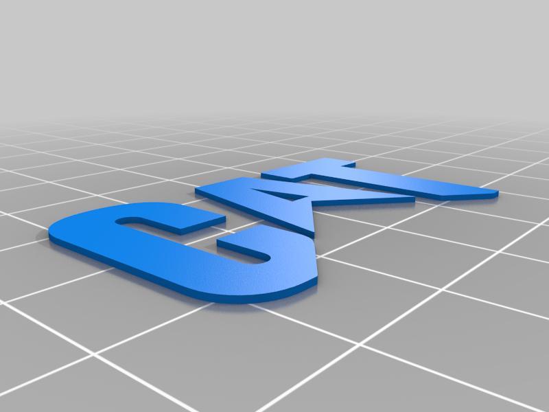 Llavero logo CAT (Catepillar)