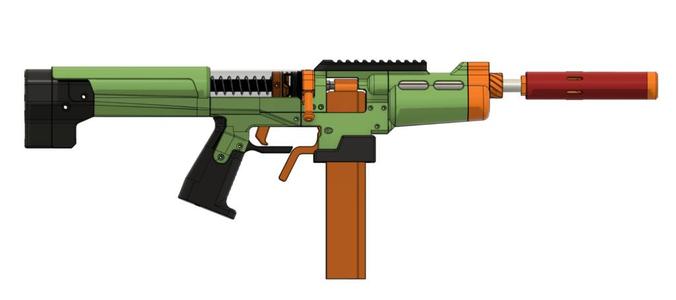 Cynthia Bolt Action Blaster - Fudd Jr. Foregrip