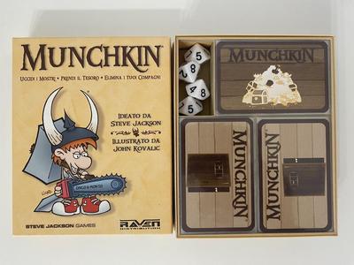 Card organizer for "Munchkin" (Edizione Italiana)