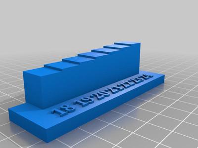 18-24mm height measurement tool
