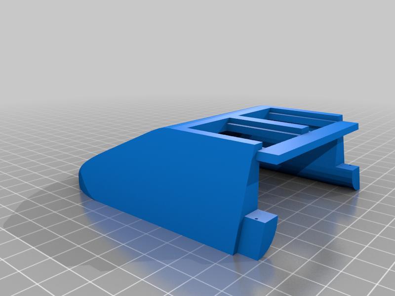 three-section five-button switch