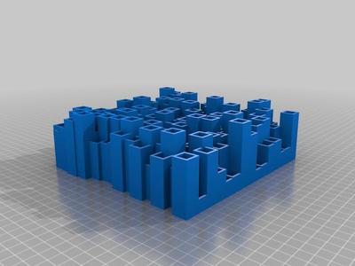 A square pen holder 1RR