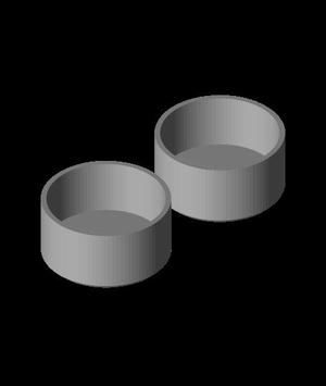 Ender 2 Pro - Tension Nubbin Covers