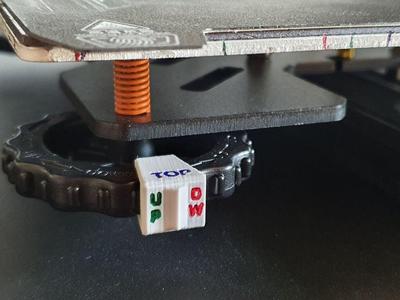 Bed Adjustment Wheel Clip