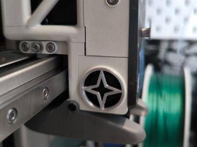 A1/A1 mini extruder fan protective cover. Star4