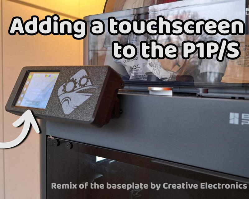 xTouch enclosure for Bambu Lab P1P/S