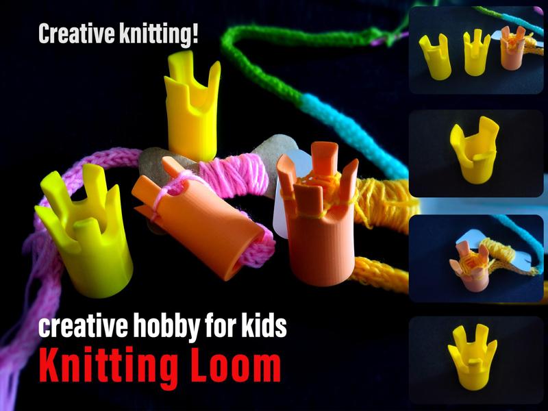 Knitting Loom for kids "Körmöcske" "French knit"