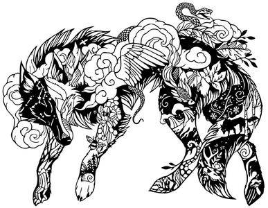 2D Wolf