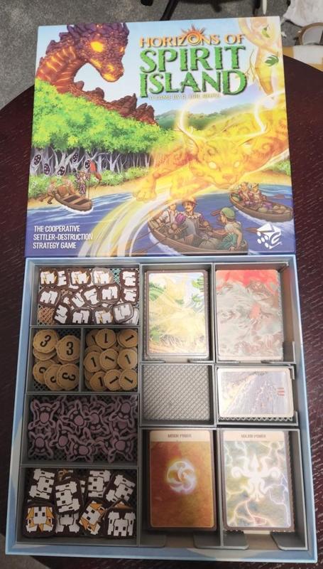 Horizons of Spirit Island Insert / Organiser / Organizer