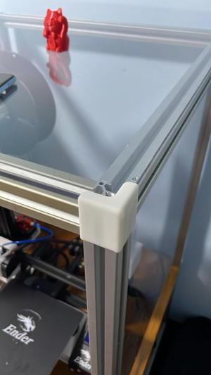 Enclosure housing corner protectors