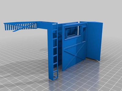 N scale(1:160) Signal House