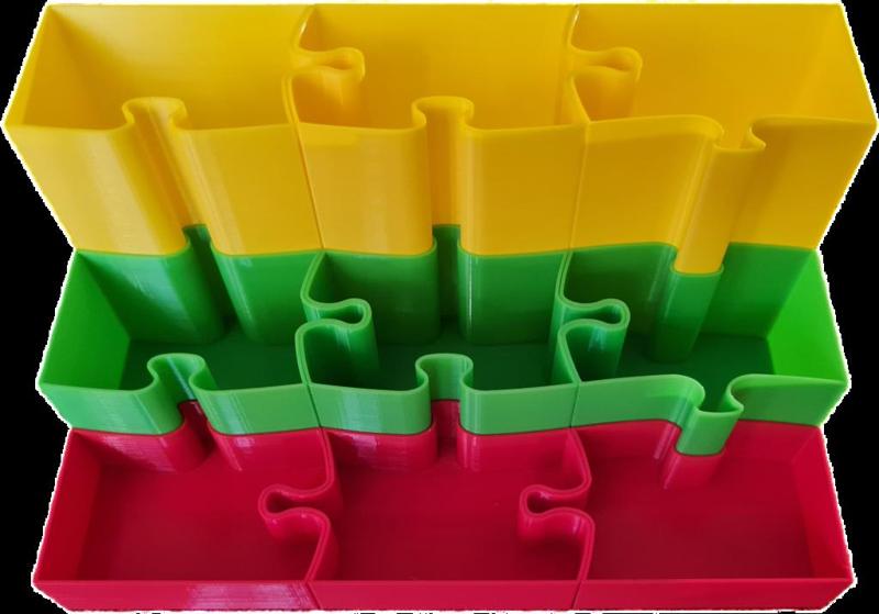 Pencil puzzle holder