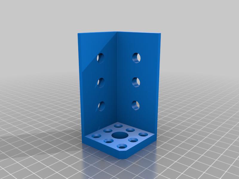 Two-by-two end-drilling jig