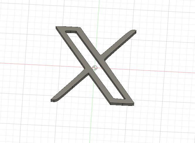 Logo X Twitter Elon Musk