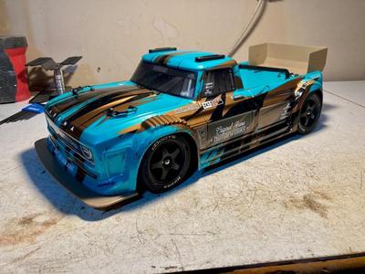 ARRMA INFRACTION 3S BLX/MEGA OEM DOWNFORCE WING REPLACMENT