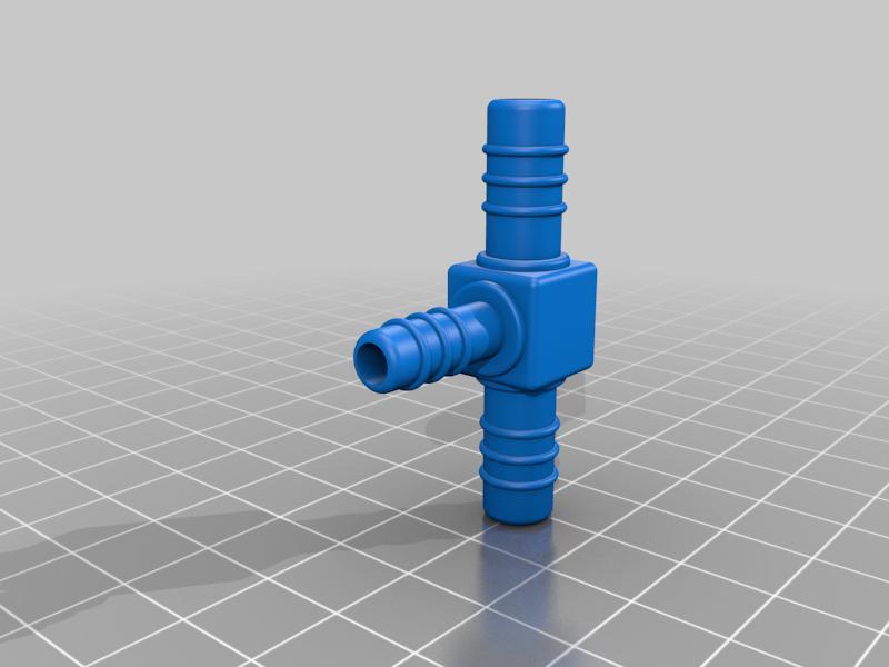 Water Hose Adapter 2 x 8mm to 1 x 6mm