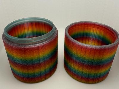 2 x 70mm Ball Containers for Massage Balls or Similar