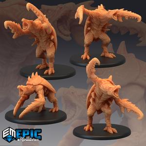 Hook Horror Set / Vulture Insect Hybrid