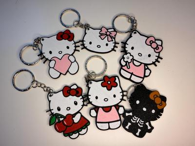 Hello Kitty keychains