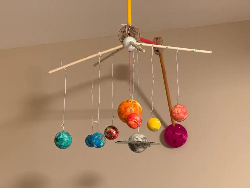 Wall-mount Tinkertoy Sphere (Montessori-style)   