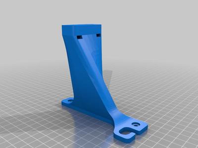 Ender 5 Plus Extruder Mount (4mm Cutouts)