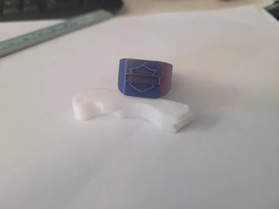 Harley Davidson signet ring ( roughly size 10)   