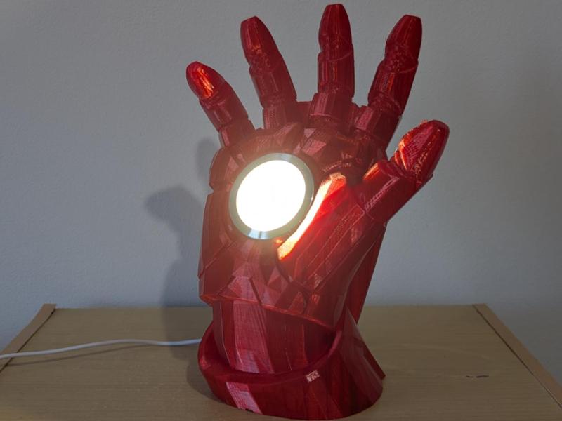 Iron Man Glove Lampe Kit LED 001