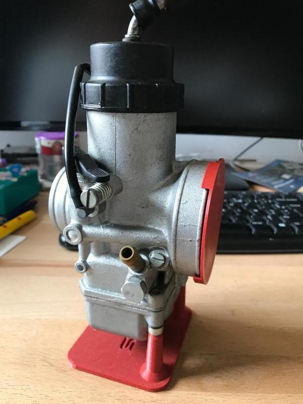 Support carburateur Dellorto