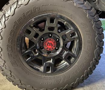 Toyota 4Runner "TRD" Wheels Center Caps