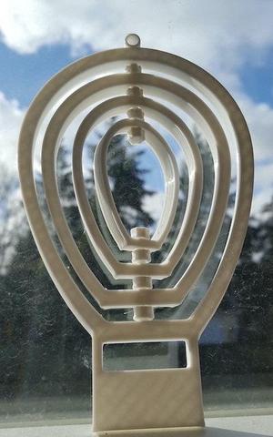 Hot air balloon spinner