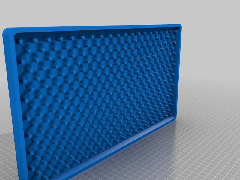 Phrozen mega build plate hole cleaner