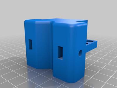 Custom plotter pen holder