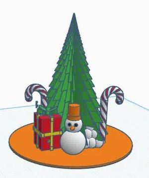 Cozy Christmas Tree   