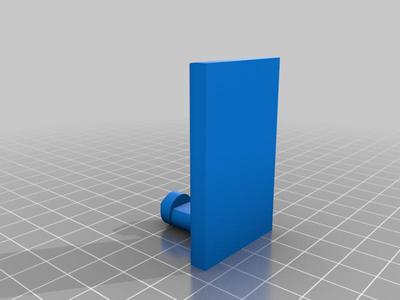 Resin Printer Cover Wall Hook