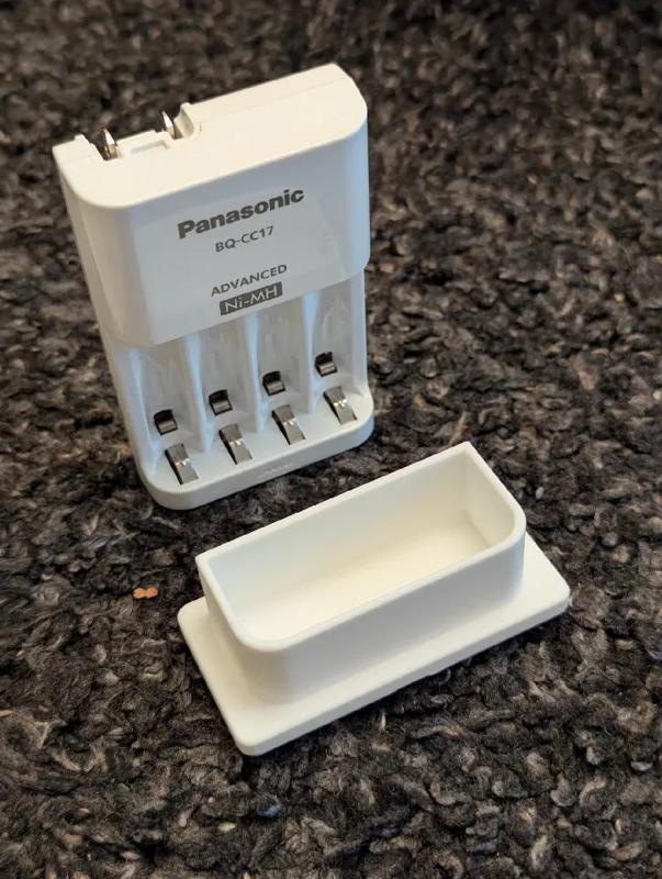 Gridfinity Panasonic Battery Charger Holder   