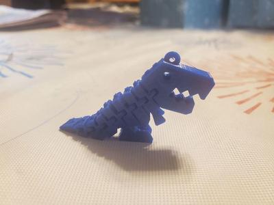 Flexi Rex keychain (remix)
