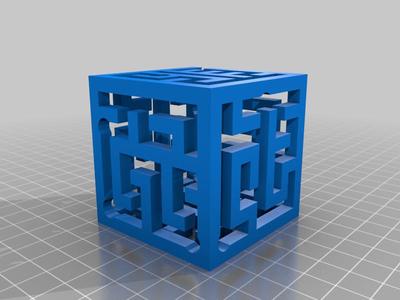 3D Maze Cube - Remix - One Piece