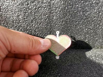 Spinning Heart Keychain