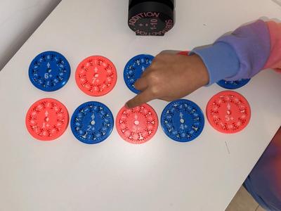Mathematics Fidget Gears- Add and sub(1-10)