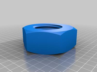 Bolt with hidden space