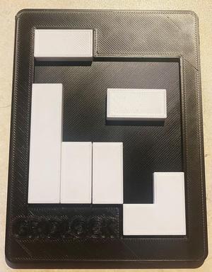 Gridlock Anti-Slide Puzzle