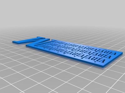 Vinyl Dividers - Loose Letters