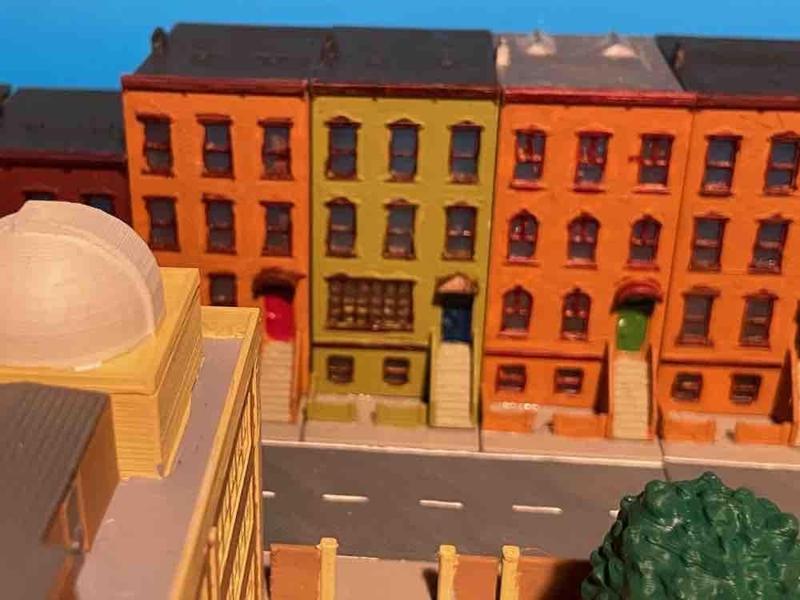 Urban building 22 - Town house (z-scale)