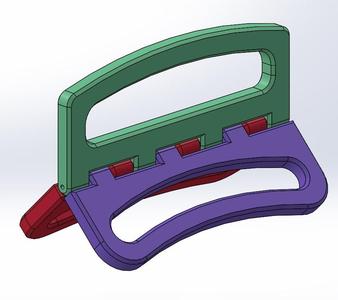 RHS (Rack Holder System) Climbing Gear Organizer