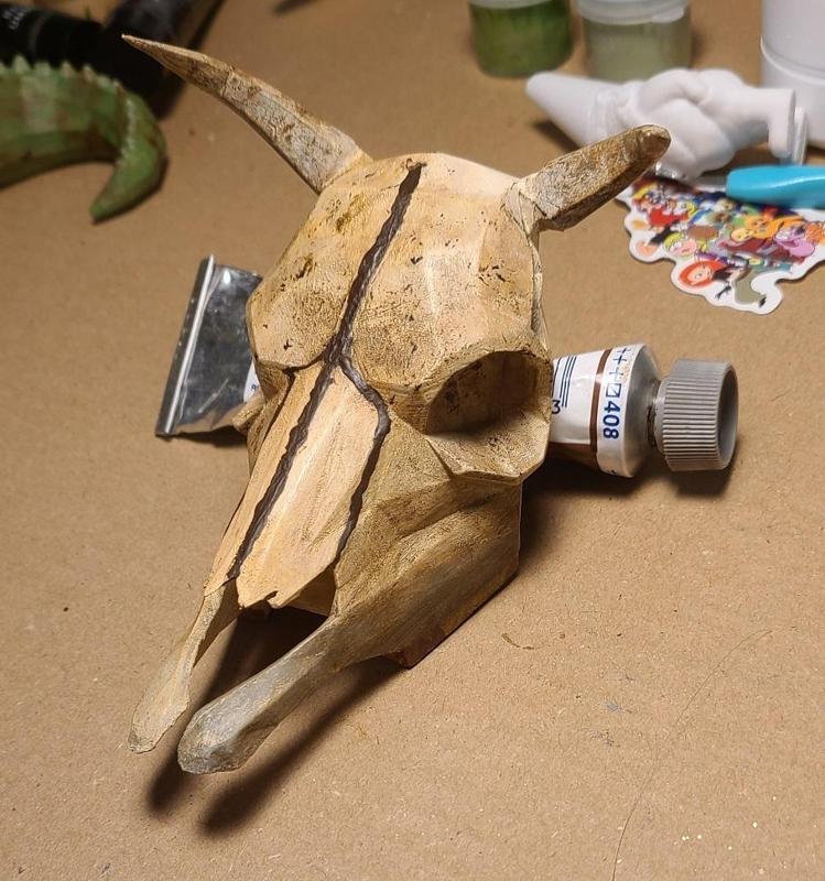 Brahmin Skull (Fallout) ~All Hail Antler!~