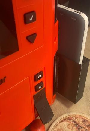 Labradar bigger, stronger usb battery holder / clip