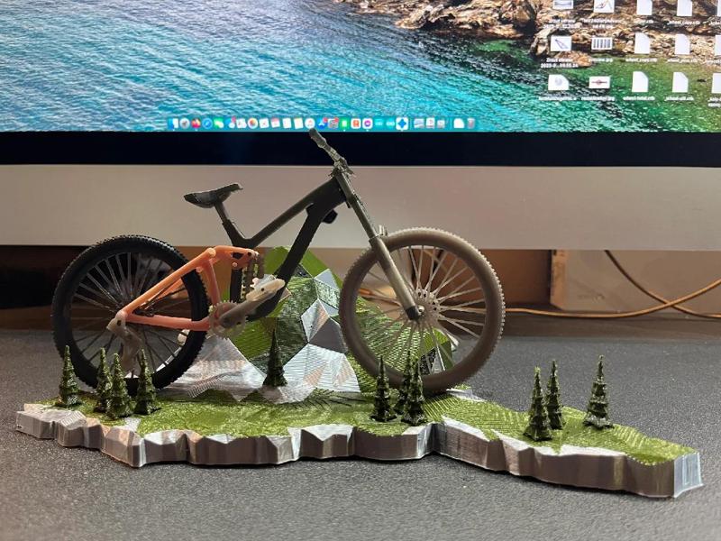 Wheels set with tire 75mm   