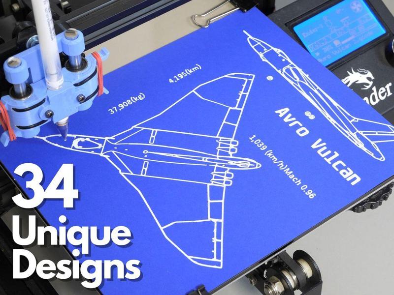 Printable Blueprints Collection 